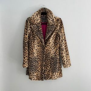 Guess Faux Leopard Jacket